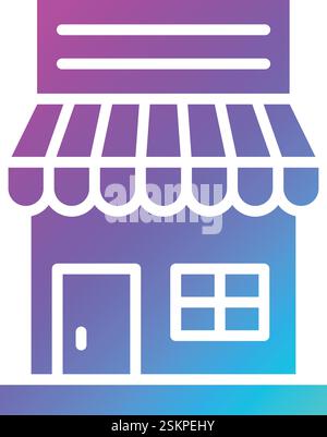 Cafe Vector Icon Design Illustration Stock Vector