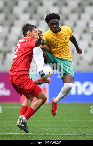 Shenzhen, China. 12 February, 2025. Referee during the AFC U20 Asian ...