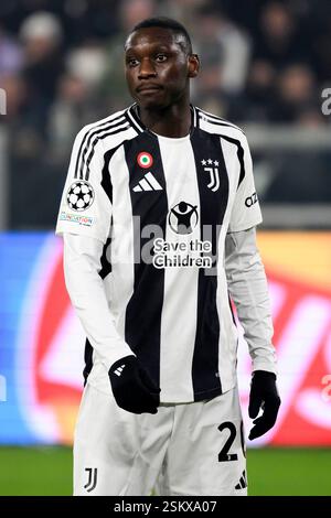 Randal Kolo Muani Of Juventus Fc In Action During The Serie A Match randal-kolo-muani-of-juventus-fc-in-action-during-the-serie-a-match