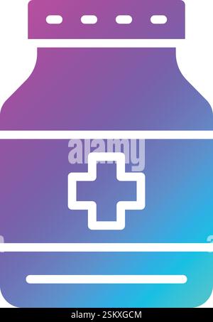 Medicine Vector Icon Design Illustration Stock Vector