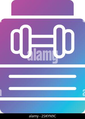 Suplement Vector Icon Design Illustration Stock Vector
