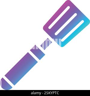 Spatula Vector Icon Design Illustration Stock Vector