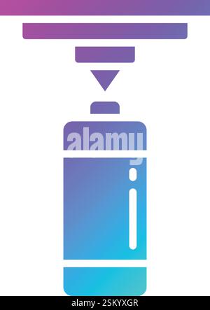Punching Bag Vector Icon Design Illustration Stock Vector