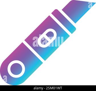 Cutter Vector Icon Design Illustration Stock Vector