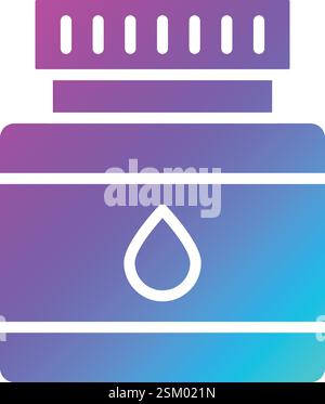 Ink Vector Icon Design Illustration Stock Vector