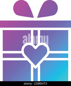 Gift Box Vector Icon Design Illustration Stock Vector