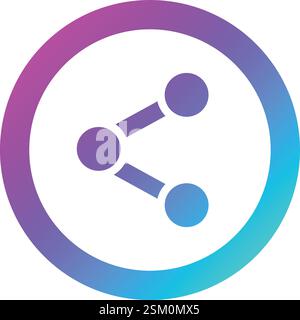 Share link Vector Icon Design Illustration Stock Vector