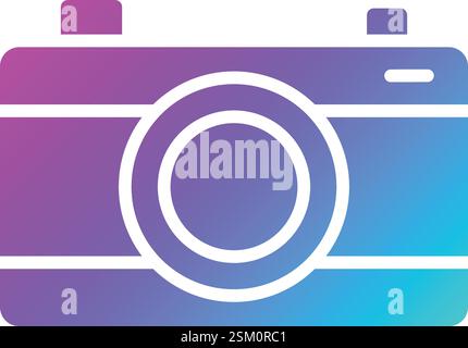 Digital camera Vector Icon Design Illustration Stock Vector