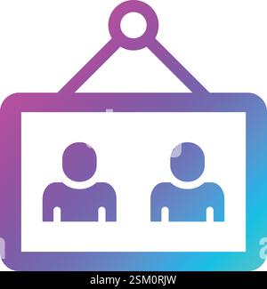 Landscape Vector Icon Design Illustration Stock Vector