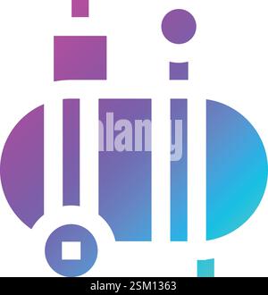 Air Compressor Vector Icon Design Illustration Stock Vector