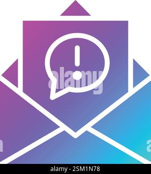 Important Vector Icon Design Illustration Stock Vector
