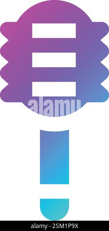 Brush Vector Icon Design Illustration Stock Vector