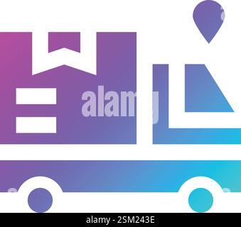 Route Location Tr Vector Icon Design Illustration Stock Vector