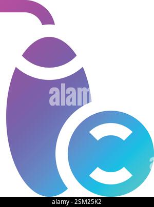 Tamarillo Vector Icon Design Illustration Stock Vector