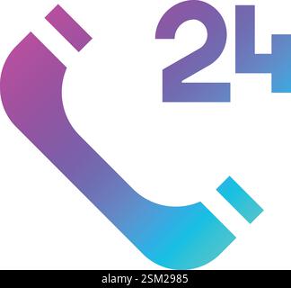 Customer Call Ser Vector Icon Design Illustration Stock Vector