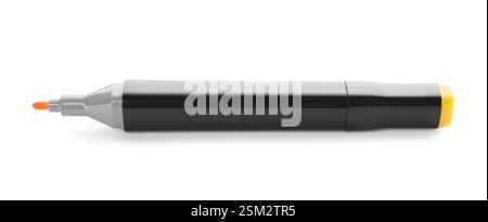 One double sided marker isolated on white Stock Photo