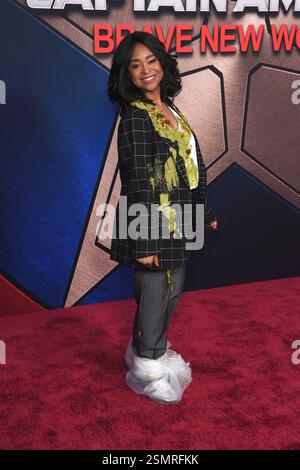 Ava Hill bei der Weltpremiere des Kinofilms Captain America: Brave New