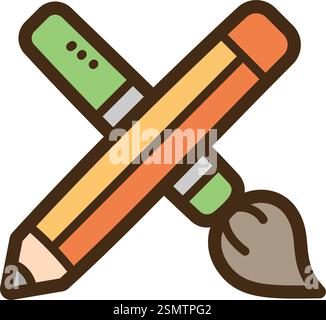 Design vector doodle illustration and graphic. Part of startup category. Stock Vector