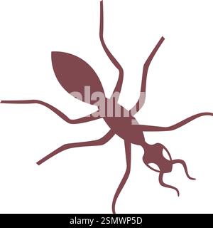 Ant logo icon design template Stock Vector