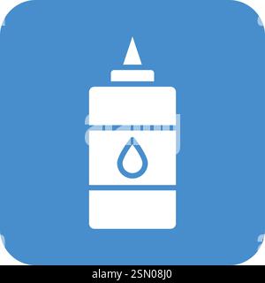 Glue Vector Icon Design Illustration Stock Vector