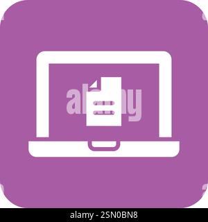 Report Vector Icon Design Illustration Stock Vector