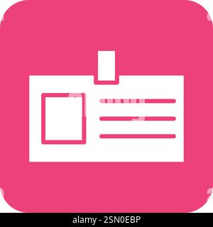 Student Card Vector Icon Design Illustration Stock Vector