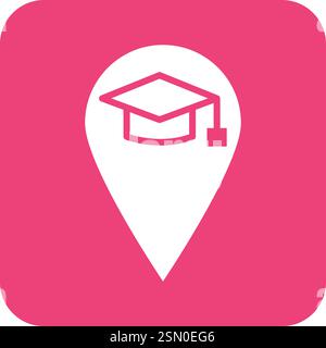Map Vector Icon Design Illustration Stock Vector