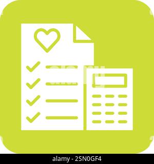 Wedding cost Vector Icon Design Illustration Stock Vector