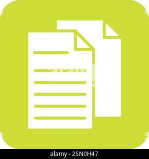 File Vector Icon Design Illustration Stock Vector
