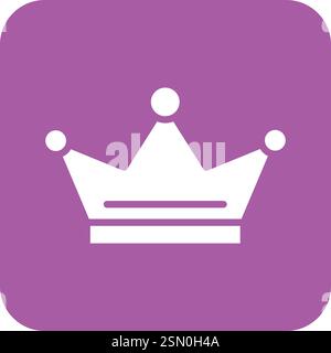 Crown Vector Icon Design Illustration Stock Vector