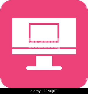 Broadcast Vector Icon Design Illustration Stock Vector