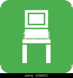 Chair Vector Icon Design Illustration Stock Vector