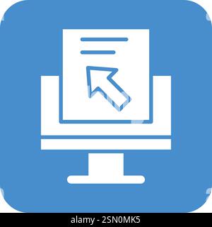 Pay Per Click Vector Icon Design Illustration Stock Vector