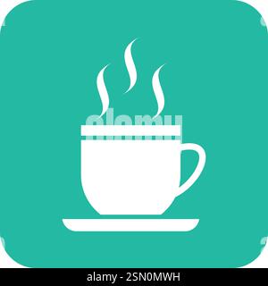 Tea Vector Icon Design Illustration Stock Vector