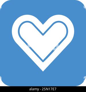 Love Vector Icon Design Illustration Stock Vector