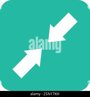 Minimize Vector Icon Design Illustration Stock Vector