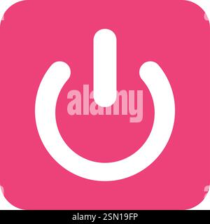 Power Vector Icon Design Illustration Stock Vector