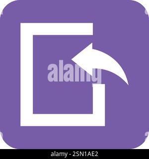 Import Vector Icon Design Illustration Stock Vector