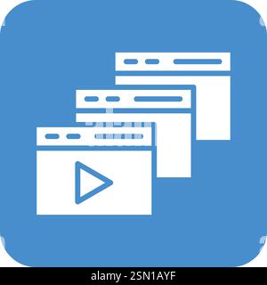 Tabs Vector Icon Design Illustration Stock Vector