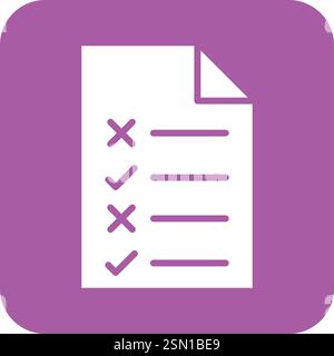 Testing Vector Icon Design Illustration Stock Vector