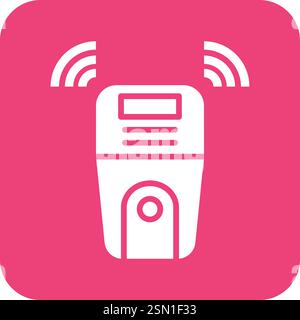 Air purifier Vector Icon Design Illustration Stock Vector