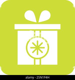 Gift Vector Icon Design Illustration Stock Vector