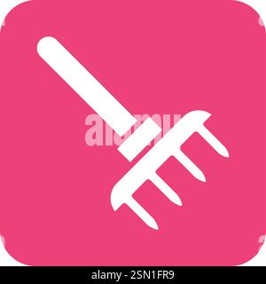 Pitchfork Vector Icon Design Illustration Stock Vector
