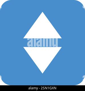 Sort Vector Icon Design Illustration Stock Vector