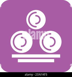 Hay Vector Icon Design Illustration Stock Vector
