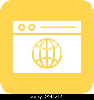 Web Vector Icon Design Illustration Stock Vector