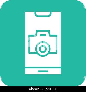 Camera Vector Icon Design Illustration Stock Vector