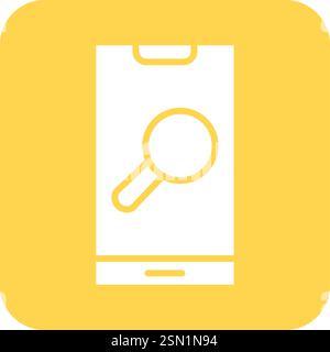 Research Vector Icon Design Illustration Stock Vector