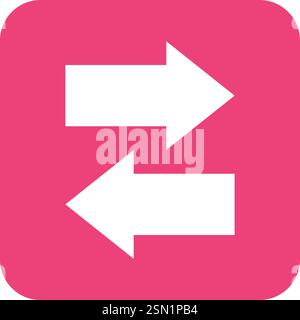 Transfer Vector Icon Design Illustration Stock Vector