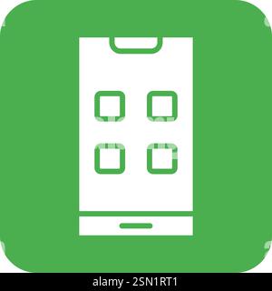 Apps Vector Icon Design Illustration Stock Vector